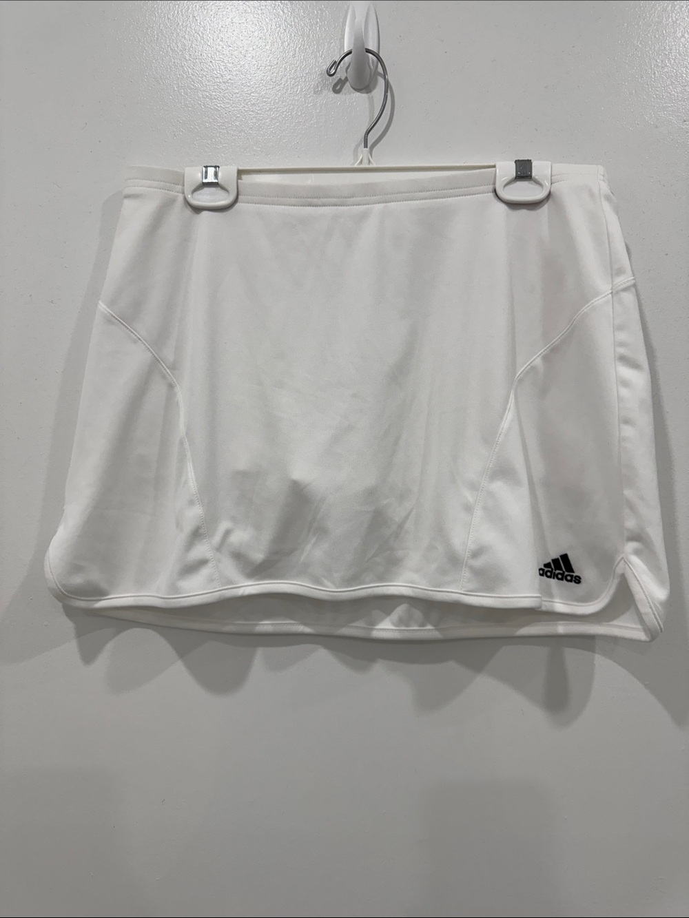 Adidas ClimaLite‎ White Tennis Skort Skirt Athletic Activewear Size M